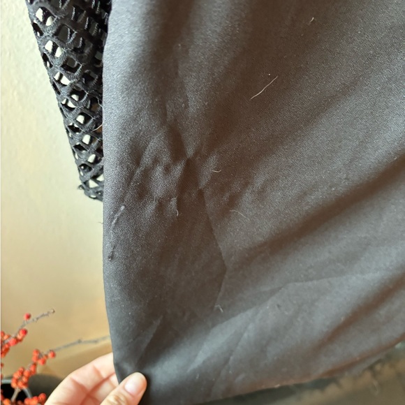 Missguided Black Long Sleeved Romper Skort - Picture 2 of 4